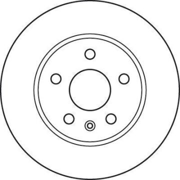 Opel Insignia A Ön Fren Diski 2.0 Turbo 220 Beygir 296 mm Çap 2008-2016 TRW