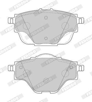 Citroen C4 Picasso Arka Fren Balatası 1.6 e-HDi 115 Beygir 2013 Sonrası FERODO