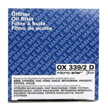 Citroen C5 Yağ Filtresi 2.0 HDi 163 Beygir 2008-2014 KNECHT / MAHLE