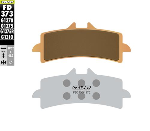 Ducati XDiavel S Ön Fren Balatası 2016 – 2018 Arası GALFER SİNTER METAL SERAMİK SPORT