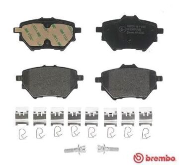 Opel Grandland X Arka Fren Balatası 1.6 Dizel 120 Beygir 268 mm Disk İçin 2017 Sonrası BREMBO