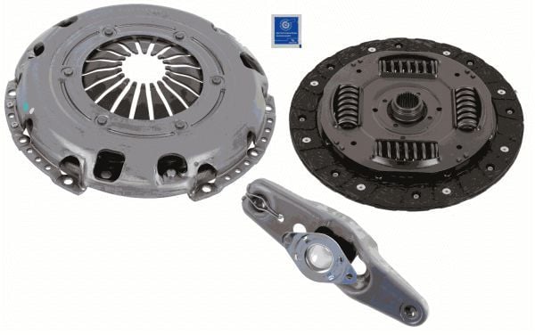 Volkswagen Polo Debriyaj Seti Baskı Balata Bilya 1.4 TDI 70 Beygir BNM Motor 2002-2009 SACHS