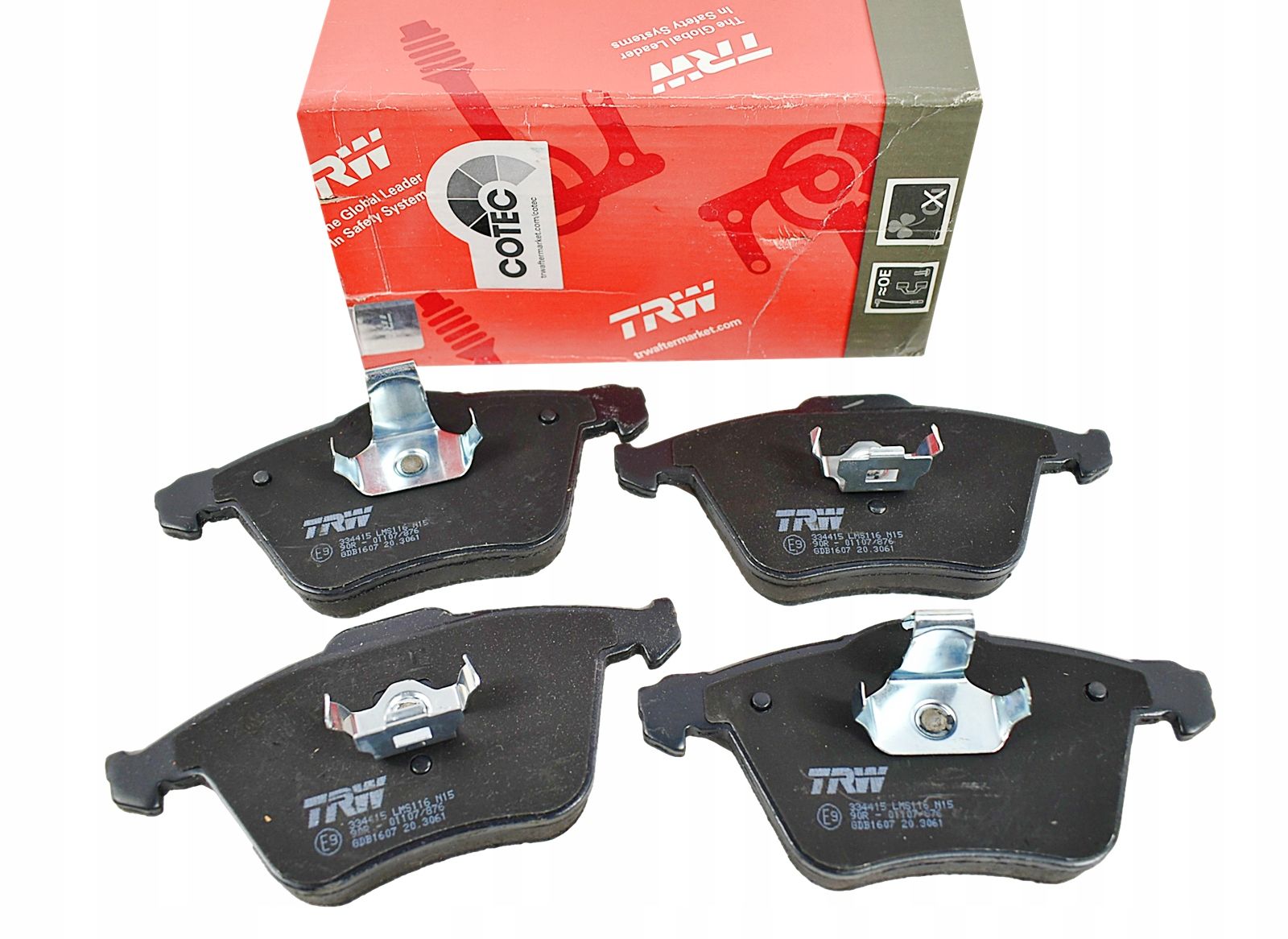 Volvo S40 T5 Ön Fren Balatası 220 Beygir 2004-2012 TRW