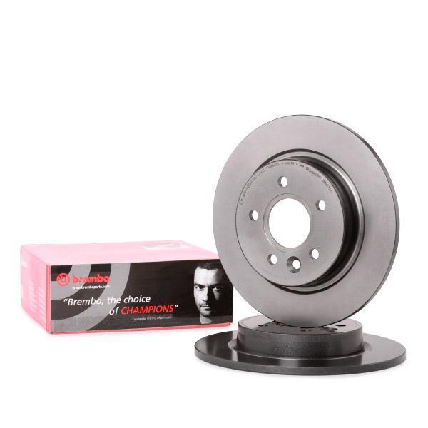Volvo V40 Arka Fren Diski 1.6 Dizel 115 Beygir 280 mm Çap 2012 Sonrası BREMBO