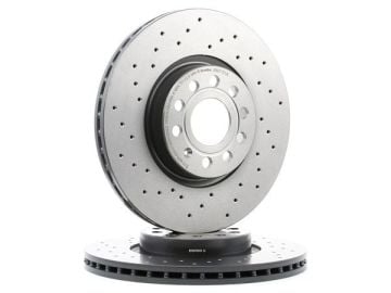 Volkswagen Passat B8 Performanslı Ön Fren Diski 1.6 TDI 120 Beygir 312 mm Çap Delikli Disk 2015-2022 BREMBO XTRA