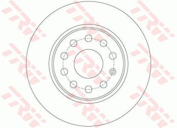 Skoda Superb Arka Fren Diski 1.6 TDI 272 mm Çap 2008-2014 TRW