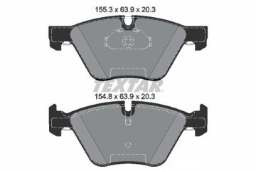 BMW 5 Serisi E60 Kasa 520i Ön Fren Balatası 2.0 310 mm Disk İçin 2004-2011 TEXTAR