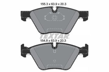 BMW 5 Serisi E60 Kasa 525i/d Ön Fren Balatası 310 mm Disk İçin 2004-2011 TEXTAR