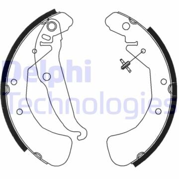 Opel Astra G Arka Kampana Fren Balatası 1998-2004 DELPHI