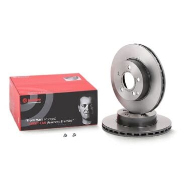 Mercedes C Serisi W204 Kasa C180 Ön Fren Diski 288 mm Çap Standart Paket İçin 2007-2013 BREMBO