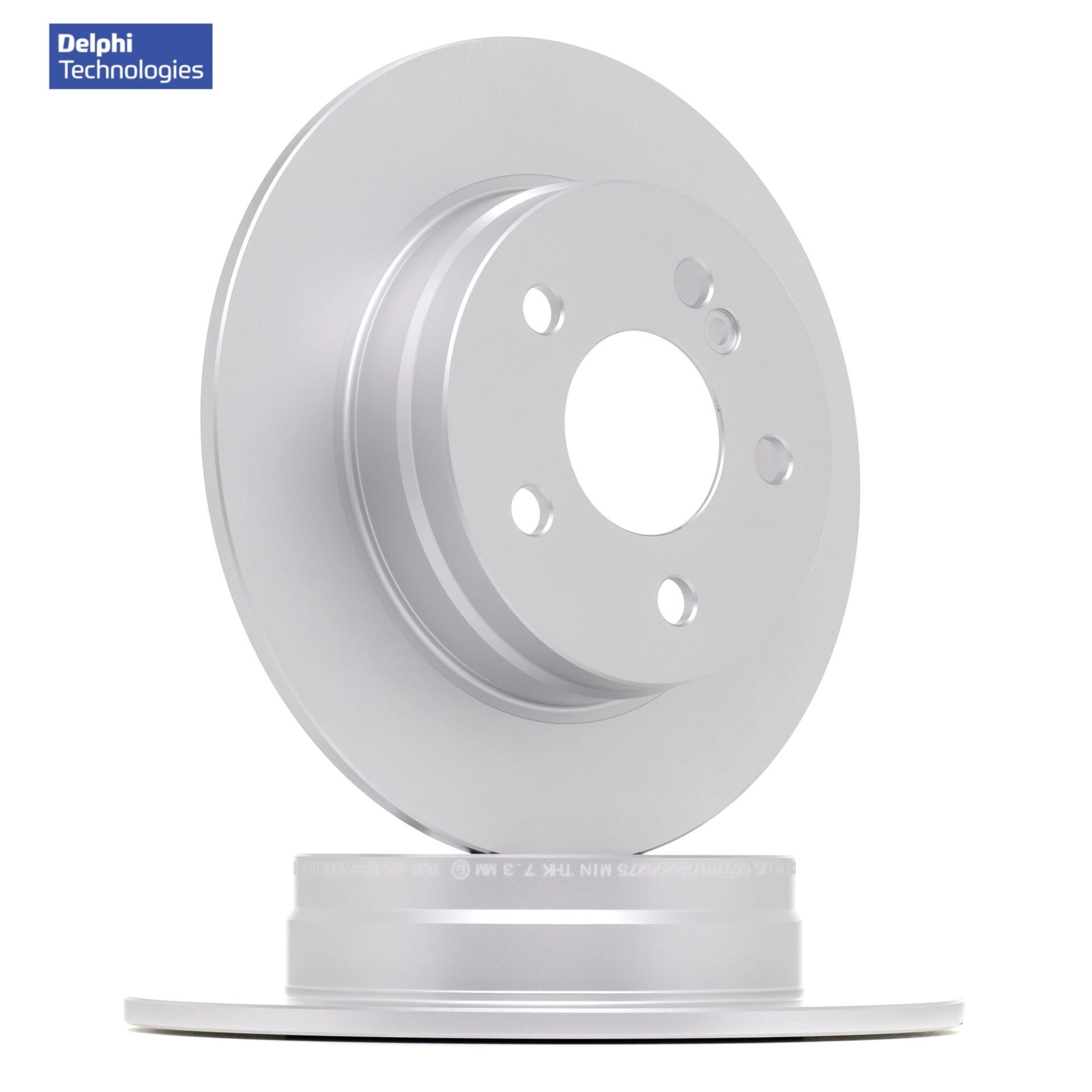 Mercedes C Serisi W204 Kasa C180 Arka Fren Diski 278 mm Çap Standart Paket İçin 2007-2013 DELPHI