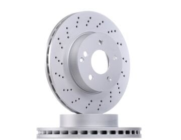 Mercedes C Serisi W204 Kasa C180 Ön Fren Diski Delikli 295 mm Çap AMG Spor Paket İçin 2007-2013 DELPHI