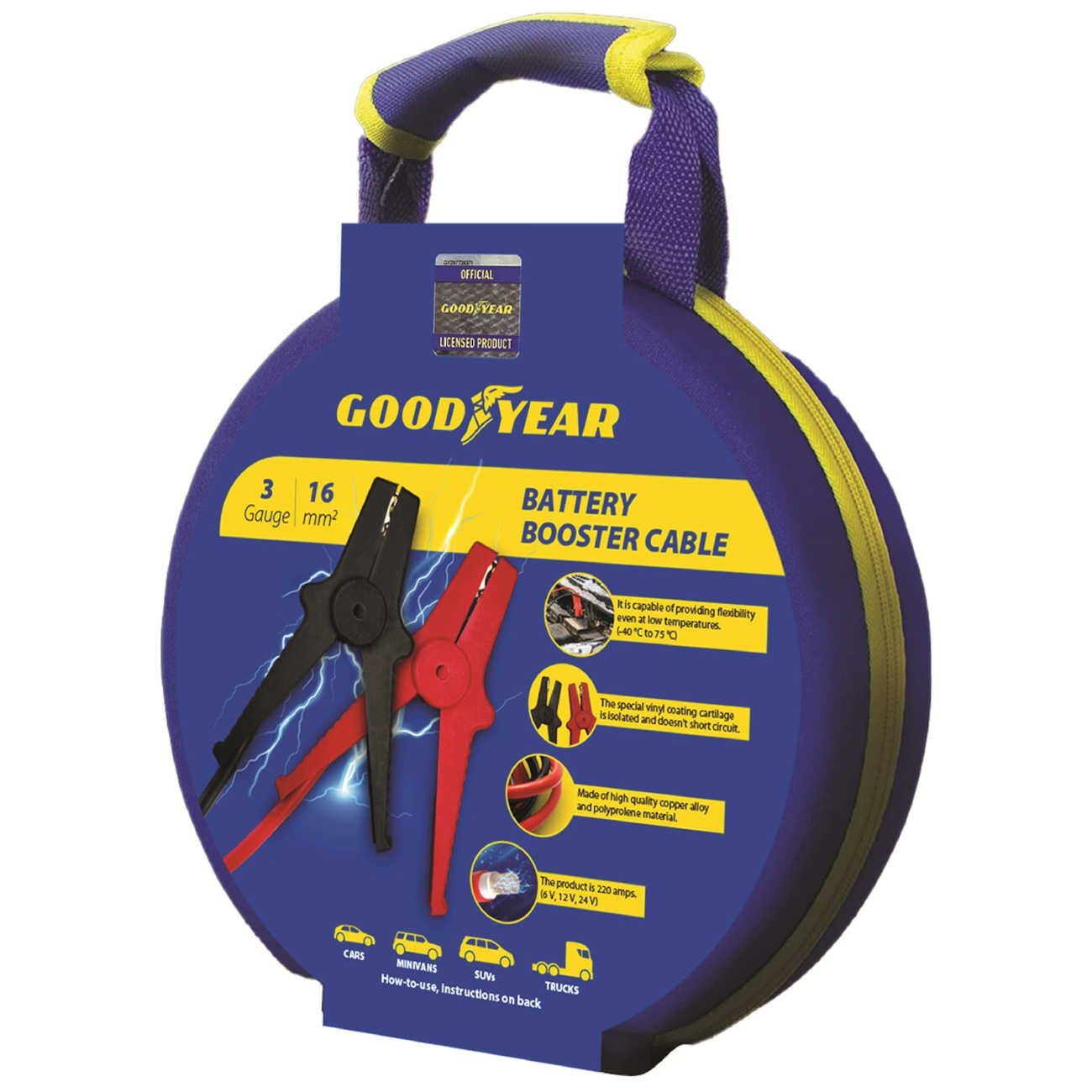 Akü Takviye Kablosu GOODYEAR