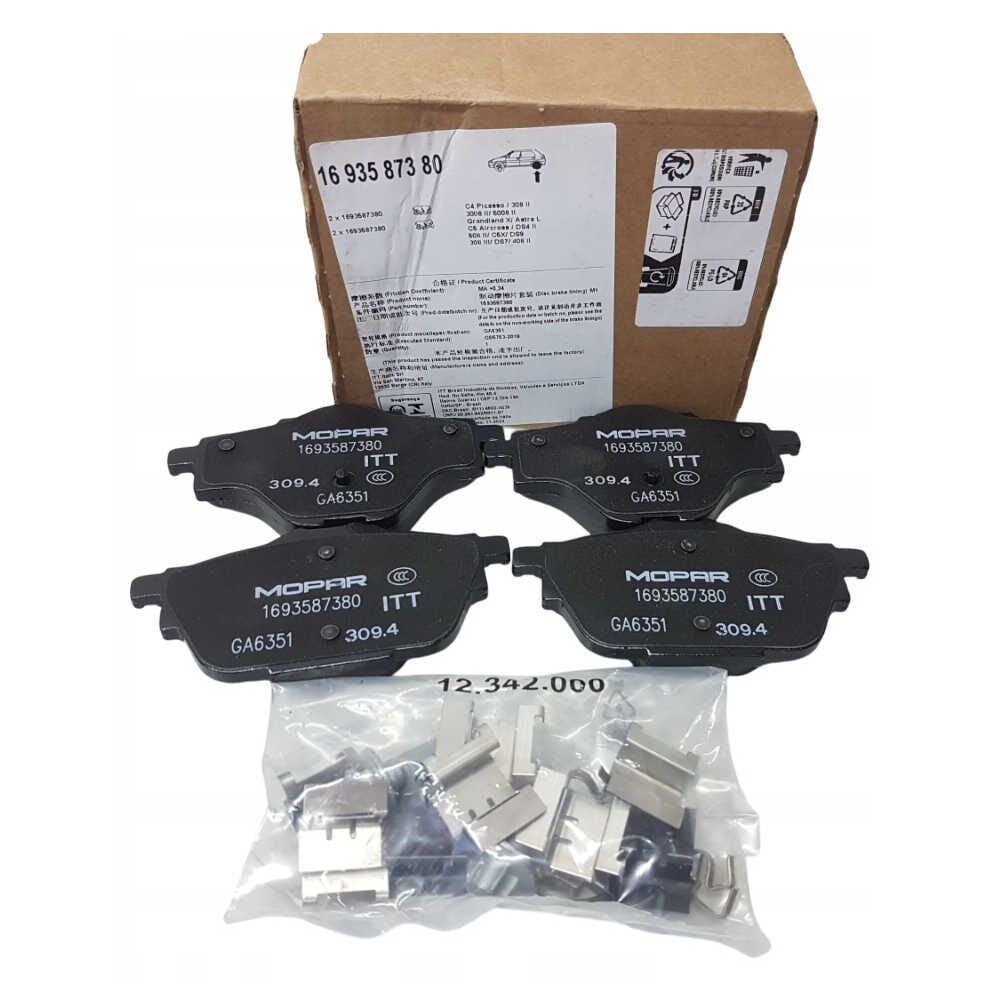 Citroen C5 Aircross Arka Fren Balatası 1.6 PureTech 180 Beygir 2018-2025 PSA Orijinal