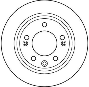 Hyundai IX35 Arka Fren Diski 2.0 Dizel 184 Beygir 262 mm Çap 2010-2015 TRW