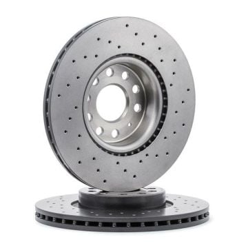 Volkswagen Passat B7 Performanslı Ön Fren Diski 2.0 TDI 140 Beygir 312 mm Çap Delikli Disk 2011-2015 BREMBO XTRA