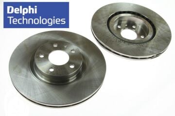 Fiat Egea Sedan/Hatchback/Cross Ön Fren Diski 1.3 Multijet 95 Beygir 284 mm Çap 2015-2020 DELPHI