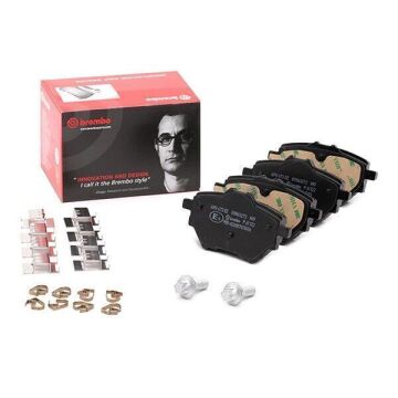 Opel Grandland X Arka Fren Balatası 1.6 Turbo 180 Beygir 268 mm Disk İçin 2017 Sonrası BREMBO