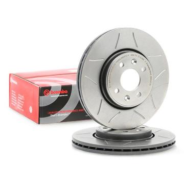Renault Megane 2 Performanslı Ön Fren Diski 1.5 DCi 280 mm Çap Çizgili 2003-2009 BREMBO MAX