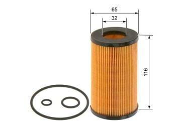 Mercedes C Serisi W203 Kasa C220 CDI Yağ Filtresi 2.2 Dizel 143 Beygir 2001-2006 BOSCH