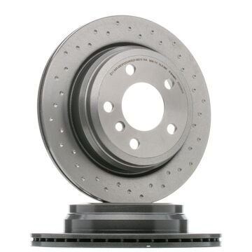 BMW 4 Serisi F32 418i Performanslı Arka Fren Diski 300 mm çap Delikli 2014-2020 BREMBO XTRA