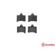 Citroen C5 Fren Balatası Arka 2.0 16V / 2.0 HDI BREMBO