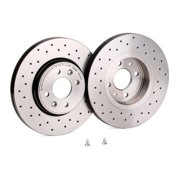 Renault Megane 2 Performanslı Ön Fren Diski 1.5 DCi 280 mm Çap Delikli 2003-2009 BREMBO XTRA