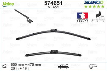 Ford Mondeo 4 Ön Silecek Seti Sağ Sol Takım 2007-2013 VALEO