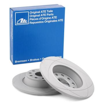 Volkswagen Passat B6 Performanslı Arka Fren Diski 2.0 TFSI 200 Beygir 282 mm Çap Çizgili 2006-2011 ATE POWER DISC