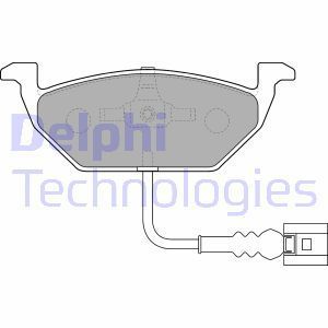 Volkswagen Polo 5 Ön Fren Balatası 1.2 TDI 75 Beygir 2010-2017 DELPHI
