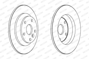 Ford Mondeo 4 Arka Fren Diski 1.6 TDCI 302 mm Çap 2007-2013 FERODO