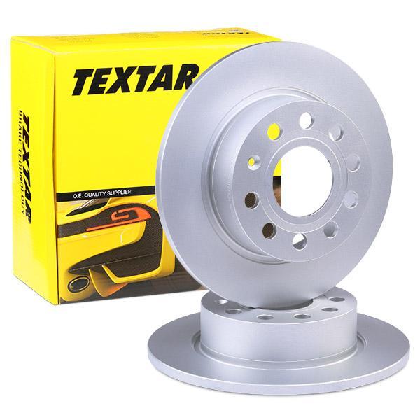 Skoda Octavia 2 Arka Fren Diski 253 mm Çap 2004-2012 TEXTAR