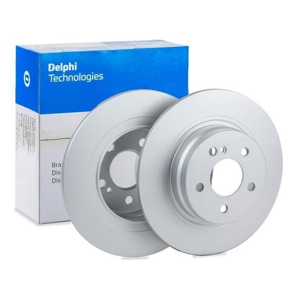 Mercedes C Serisi W204 Kasa C220 Arka Fren Diski 300 mm Çap Standart Paket İçin 2007-2013 DELPHI