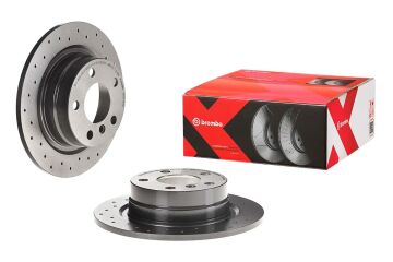 BMW 1 Serisi F20 Performanslı Arka Fren Diski 118i 1.5 Motor 136 Beygir 290 mm Çap Delikli 2015-2019 BREMBO XTRA