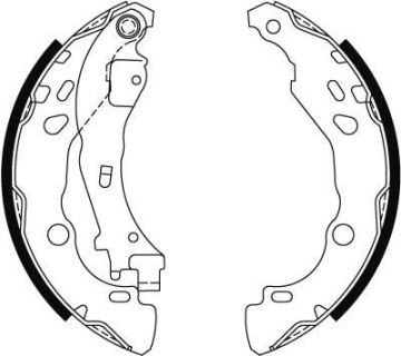 Citroen C3 Arka Kampana Fren Balatası 1.4 HDi 92 Beygir Bosch Sistem 2002-2009 TRW