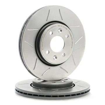 Renault Megane 2 Performanslı Ön Fren Diski 2.0 16V 280 mm Çap Çizgili 2003-2009 BREMBO MAX