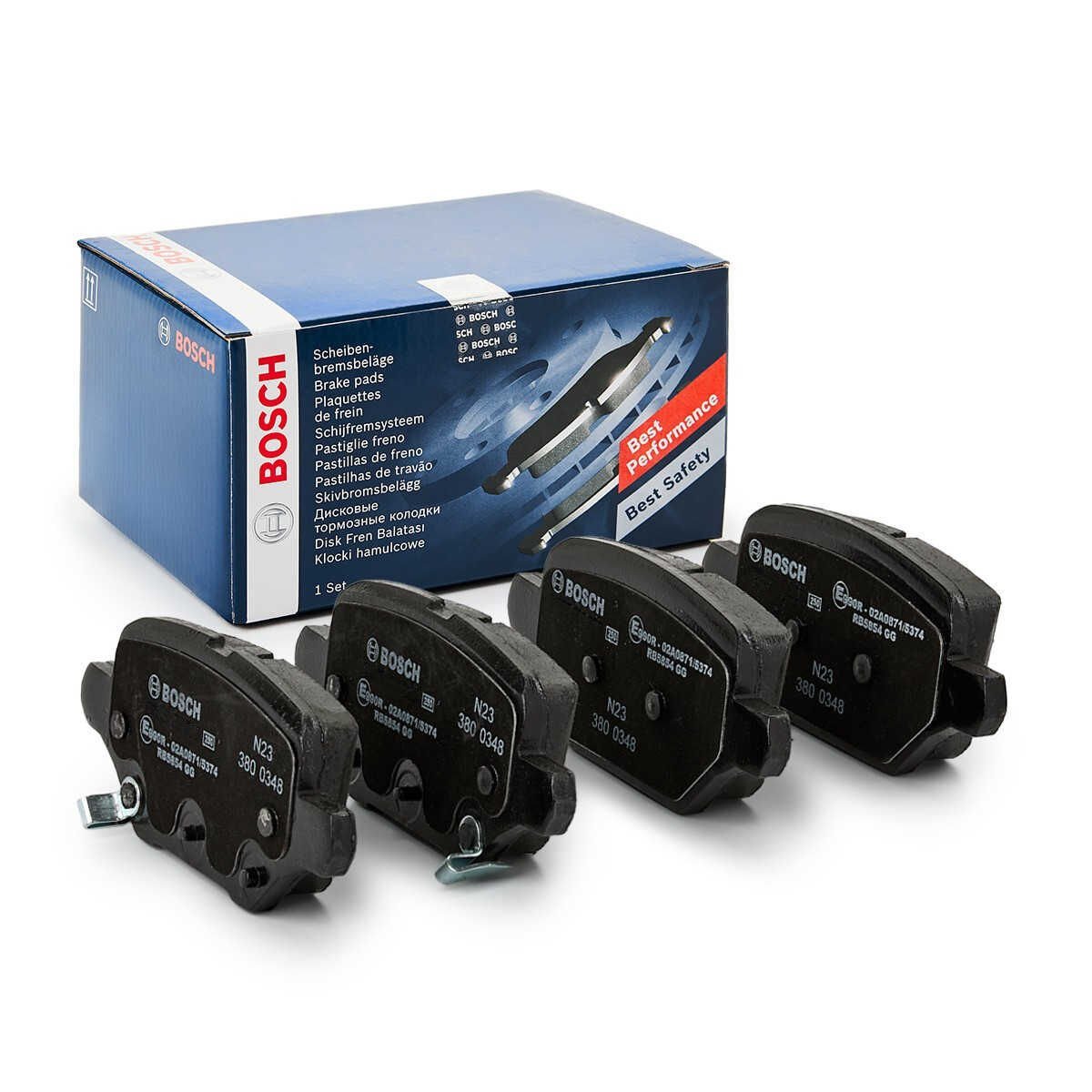 Opel Mokka Arka Fren Balatası 1.6 CDTI 136 Beygir 2018-2020 BOSCH