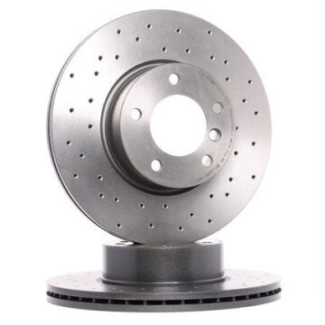 BMW 3 Serisi E92 Coupe 325i Performanslı Ön Fren Diski 312 mm Çap Delikli 2007-2012 BREMBO XTRA