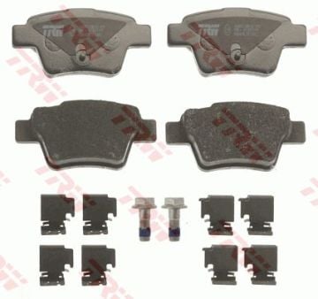 Peugeot 207 Arka Fren Balatası 1.6 16V 109 Beygir 2006-2012 TRW