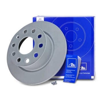 Skoda Octavia 3 Arka Fren Diski 1.2 TSI 253 mm Çap 61 mm Yükseklik Manuel El Freni İçin 2013-2020 ATE ORIGINAL