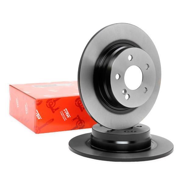 Mercedes C Serisi W204 Kasa C180 Arka Fren Diski 300 mm Çap AMG Spor Paket İçin 2007-2013 TRW