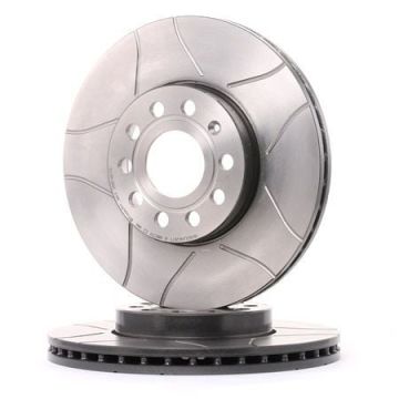 Volkswagen Jetta 4 Performanslı Ön Fren Diski 1.2 TSI 105 Beygir 288 mm Çap Çizgili 2011 Sonrası BREMBO MAX
