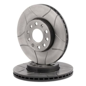 Volkswagen Jetta 4 Performanslı Ön Fren Diski 1.6 TDI 105 Beygir 288 mm Çap Çizgili 2011 Sonrası BREMBO MAX