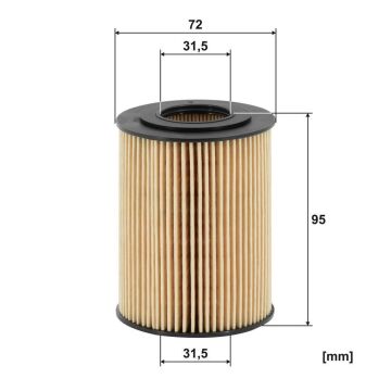 Mercedes E Serisi W211 Kasa E320 CDI Yağ Filtresi 224 Beygir 2002-2009 FILTRON