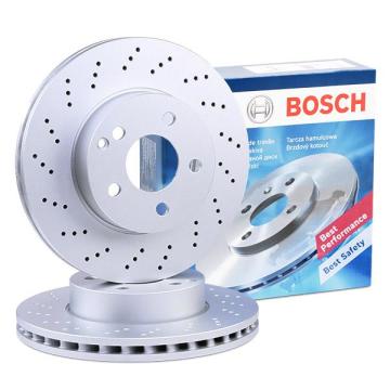 Mercedes 204 Kasa C220 Ön Fren Diski AMG Spor Paket Delikli 295 mm Çap 2007-2013 BOSCH