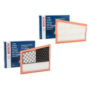 Mercedes E Serisi W211 Kasa E320 CDI Hava Filtresi 224 Beygir 2 Adet 2002-2009 BOSCH