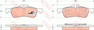 Mini One R53 Kasa Arka Fren Balatası 2001-2006 TRW