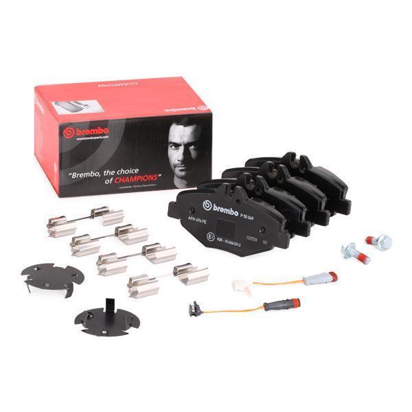 Mercedes E Serisi W211 Kasa E280 CDI Ön Fren Balatası Standart Paket 2002-2009 BREMBO