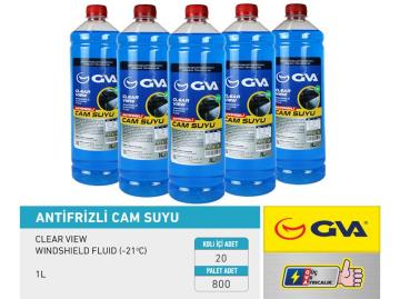 Silecek Cam Suyu 4 Mevsim Antifrizli -21 Derece 1lt GVA