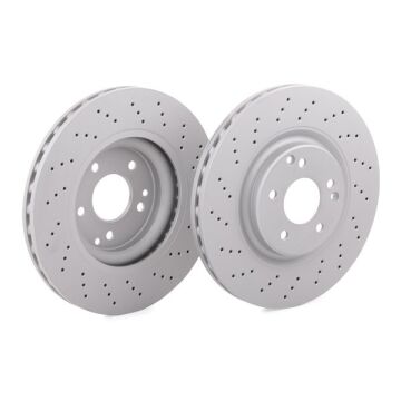 Mercedes C Serisi W203 Kasa C180 Kompressor Ön Fren Diski Delikli 330 mm Çap AMG Spor Paket İçin 2001-2006 ATE ORIGINAL